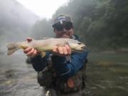 Richard and Marble trout, Slovenia